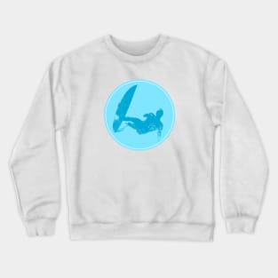 Vertical Surf Splash Crewneck Sweatshirt